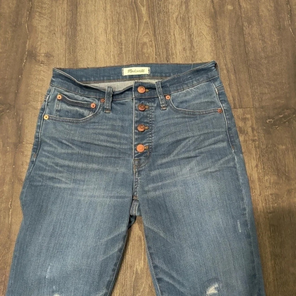 Madewell Cali Demi Distressed Boot Jean - Picture 4 of 7